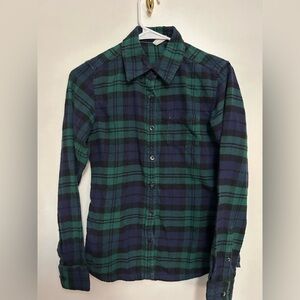 Women’s Mountain Kahkis Flannel Plaid Button Down Shirt